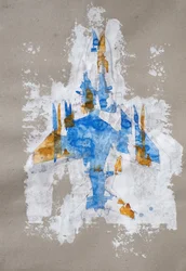 Abstract Fighter Jet