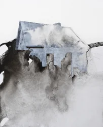 Crumbling Abstract House