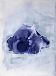 Indigo House Abstract