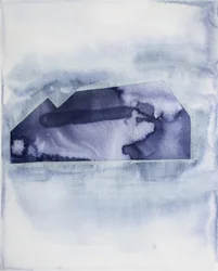 Indigo Mountain Landscape