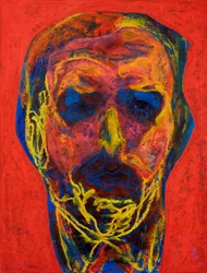 Intense Colorful Face