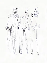 Three Elegant Figures
