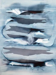 Washed Indigo Layers
