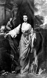 Anne Hussey Stanhope née Delaval, later Morris, Lady Stanhope, engraved by James Watson