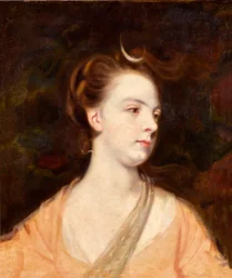 Portrait of a Lady as Diana, Possibly Elizabeth Montagu, Duchess of Manchester (1741-1832)