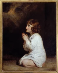 The Little Samuel in Prayer