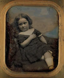 Augusta Hawes at Four Years Old, 1850s