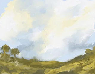 Rolling Fields Cloudscape