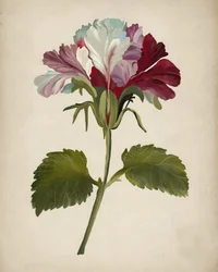 Vibrant Geranium Bloom
