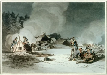 Bivouac in the Snow