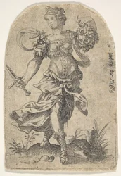 Judith, from Celebrated Women of the Old Testament, 1568-96