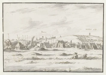 View of an Encampment of the Army of William III near Leuven
