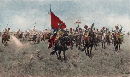 Kurdish Cavalry on the March