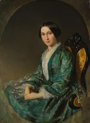 Jeanette Bloemen (1829-1915), wife of the Amsterdam broker Hendrik Luden (1822-1895)