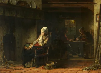 An Unhappy Woman, or Domestic Sorrows, 1859