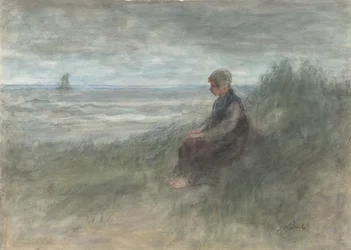 Girl in the Dunes