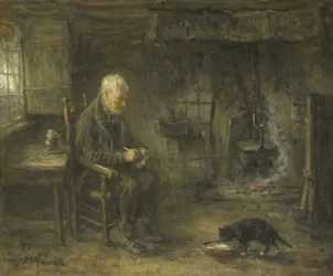 Interior of a Peasant Hut