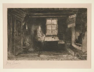 Mother and Child in Interior