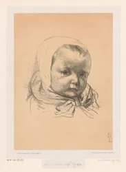Portrait of a Baby with Cap