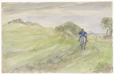 Rider on a Country Road