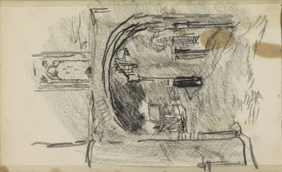 Street Seen Through a Gate