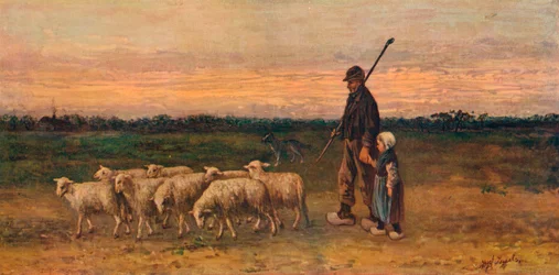 The Return of the Flock, c. 1899