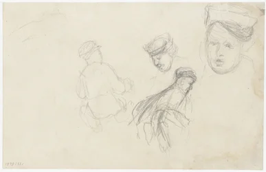 Four Sketches of Figures