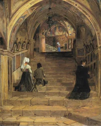 The Scala Santa at the Monastery San Benedetto near Subiaco