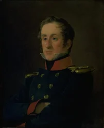 The Marine Painter Emil Wilhelm Normann in His Uniform as a Naval Officer