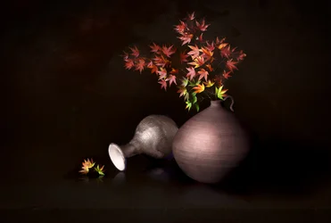 Dramatic Autumn Still Life