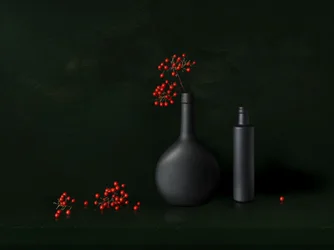 Modern Berry Still Life