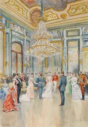 The Marriage of Louis Ferdinand de Wittelsbach, Prince of Bavaria and Infanta Maria de la Paz of Spain