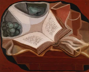 Book and Fruit Bowl