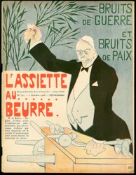 Cover of The Butter Plate, No. 392, Satirical in Colors