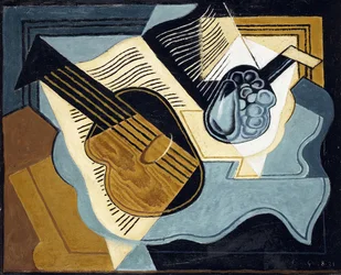 Guitar and Fruit-bowl