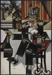 Man in a Café, 1912
