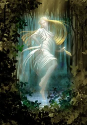 Glowing Forest Spirit