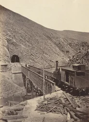Bridge and Tunnel over Jalon, Madrid to Zaragoza