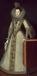Portrait of Margaret of Austria, queen of Spain