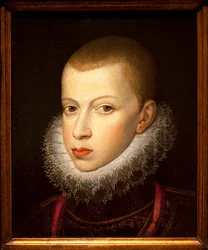 Portrait of Prince Philip III (Felip III of Castile, Known as the Pious)
