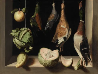 Still Life with Game Fowl, 160003