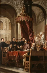 The Conversion and Baptism of St. Augustine by St. Ambrose
