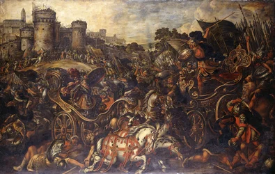 Achilles Confronting Hector Outside Troy
