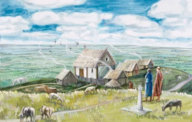 Monastic Settlement, Glastonbury Tor