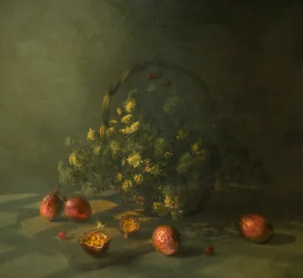 Moody Passion Fruit Flowers
