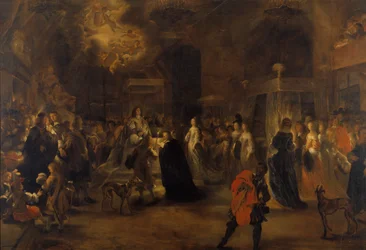 The Marriage of King Charles X Gustav of Sweden on October 24, 1654