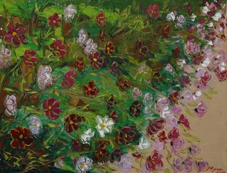 Colorful Flower Garden