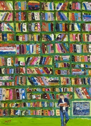 Colorful Library Reader