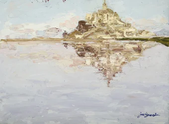 Mont Saint Michel Reflection