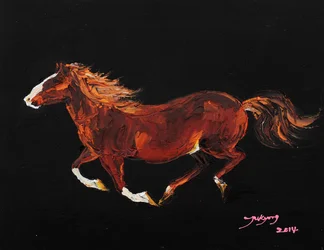 Powerful Horse Gallop